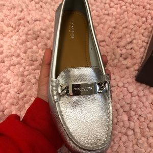 Sliver Coach Moccasins